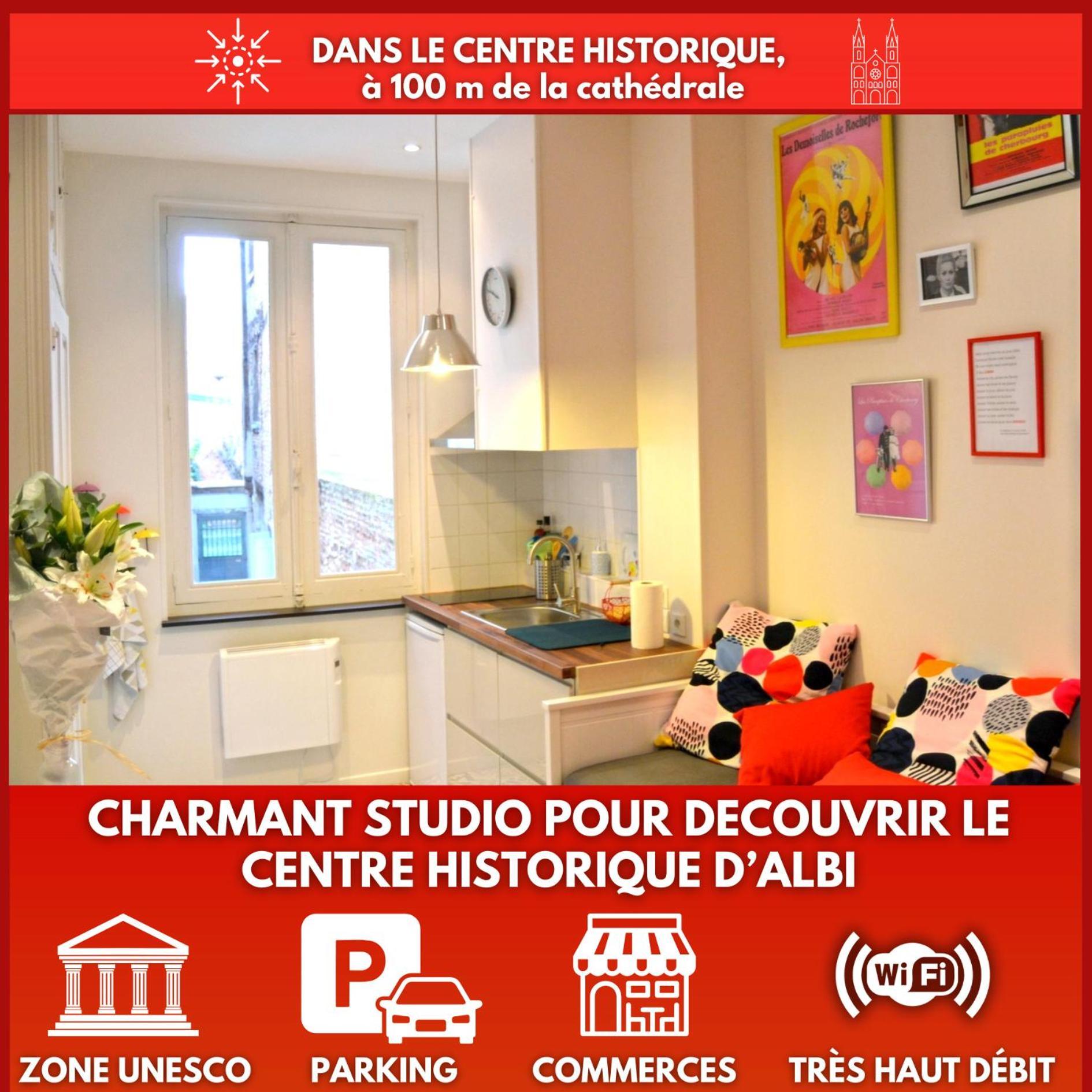 Appartamento Un Jour D'ete A - Centre Unesco - 200 M Cathedrale - Parking - Animaux Acceptes *